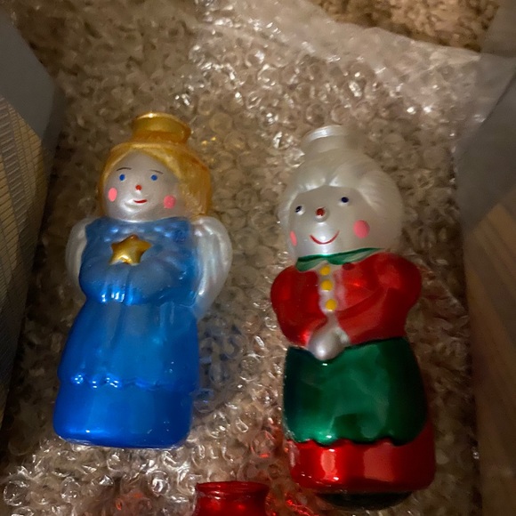 1970s Avon Collection glass light covers for the holidays - Picture 3 of 3